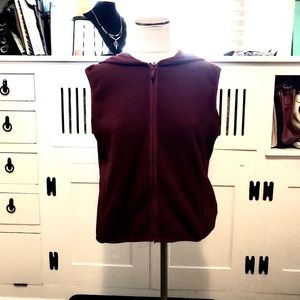 NWOT Jones New York Sport Vest W/ Hood